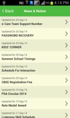 Franciscan e-Care android App screenshot 10